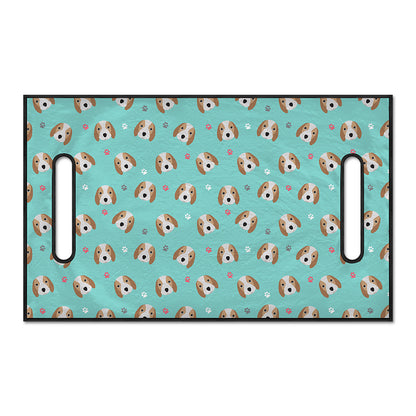 Adorable Beagle Puppy Pattern Print Golf Cart Seat Cover