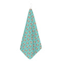 Adorable Beagle Puppy Pattern Print Hand Towel