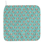 Adorable Beagle Puppy Pattern Print Hand Towel