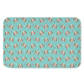 Adorable Beagle Puppy Pattern Print Indoor Door Mat