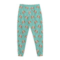 Adorable Beagle Puppy Pattern Print Jogger Pants