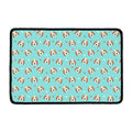 Adorable Beagle Puppy Pattern Print Kitchen Mat