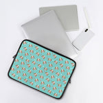 Adorable Beagle Puppy Pattern Print Laptop Sleeve