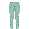 Adorable Beagle Puppy Pattern Print Men's leggings