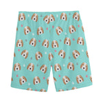 Adorable Beagle Puppy Pattern Print Men's Sports Shorts