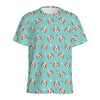 Adorable Beagle Puppy Pattern Print Men's Sports T-Shirt