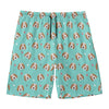 Adorable Beagle Puppy Pattern Print Men's Swim Trunks