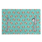 Adorable Beagle Puppy Pattern Print Placemat