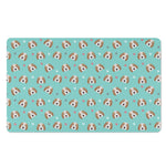 Adorable Beagle Puppy Pattern Print Polyester Doormat