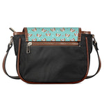 Adorable Beagle Puppy Pattern Print Saddle Bag