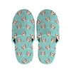 Adorable Beagle Puppy Pattern Print Slippers