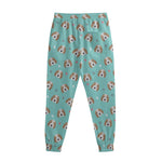 Adorable Beagle Puppy Pattern Print Sweatpants