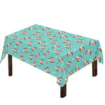 Adorable Beagle Puppy Pattern Print Tablecloth