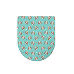 Adorable Beagle Puppy Pattern Print Toilet Lid Cover
