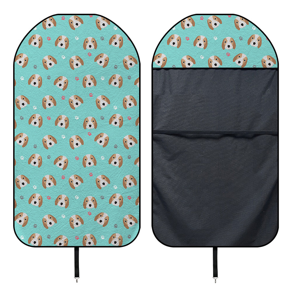 Adorable Beagle Puppy Pattern Print Waterproof Car Seat Cover