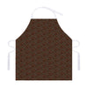 African Afro Dot Pattern Print Adjustable Apron