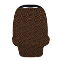 African Afro Dot Pattern Print Baby Seat Cover
