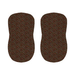 African Afro Dot Pattern Print Bar Stool Covers