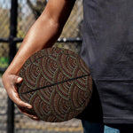 African Afro Dot Pattern Print Basketball