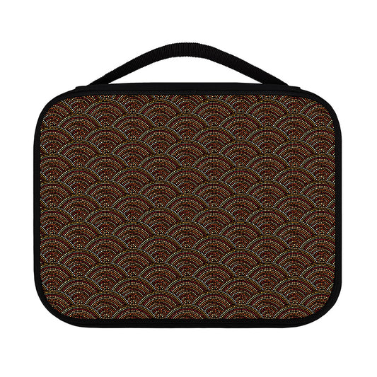 African Afro Dot Pattern Print Classic Bible Case