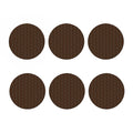 African Afro Dot Pattern Print Coaster Set