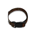 African Afro Dot Pattern Print Dog Collar