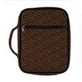 African Afro Dot Pattern Print Front Pocket Bible Bag