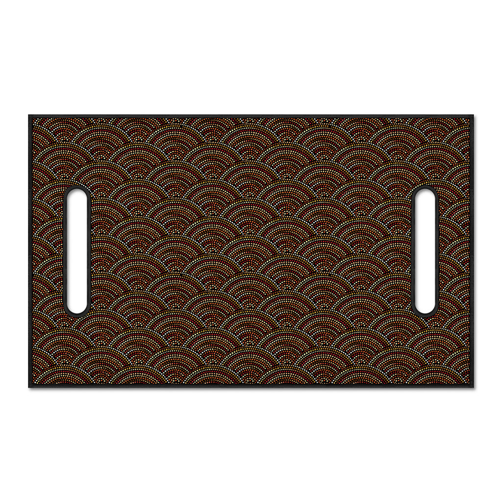 African Afro Dot Pattern Print Golf Cart Seat Cover