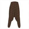 African Afro Dot Pattern Print Hammer Pants