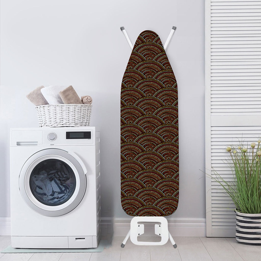 African Afro Dot Pattern Print Ironing Board Cover