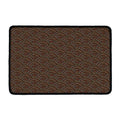 African Afro Dot Pattern Print Kitchen Mat