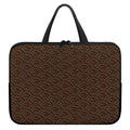 African Afro Dot Pattern Print Laptop Sleeve With Handle