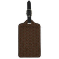 African Afro Dot Pattern Print Luggage Tag