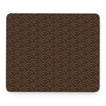 African Afro Dot Pattern Print Mouse Pad