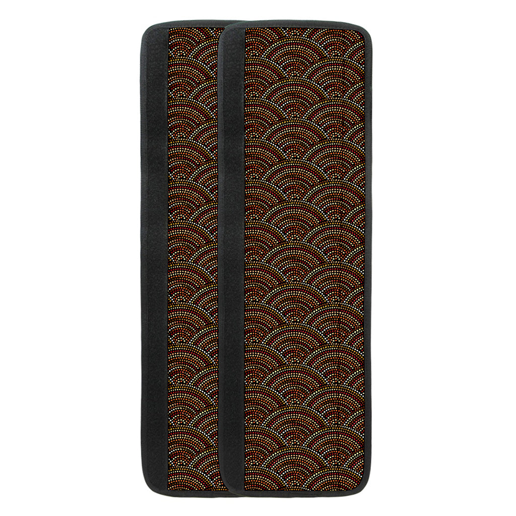 African Afro Dot Pattern Print Refrigerator Handle Covers