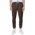 African Afro Dot Pattern Print Joggers