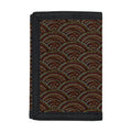 African Afro Dot Pattern Print Trifold Wallet