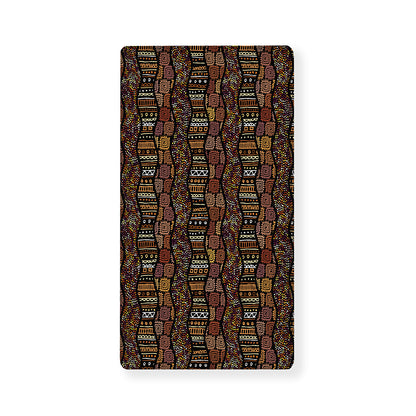 African Afro Inspired Pattern Print Baby Crib Sheet
