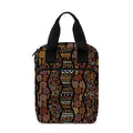African Afro Inspired Pattern Print Bible Tote Bag