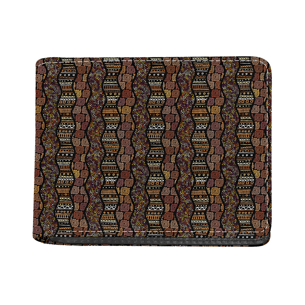 African Afro Inspired Pattern Print Bifold Wallet