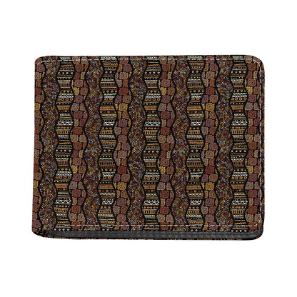 African Afro Inspired Pattern Print Bifold Wallet