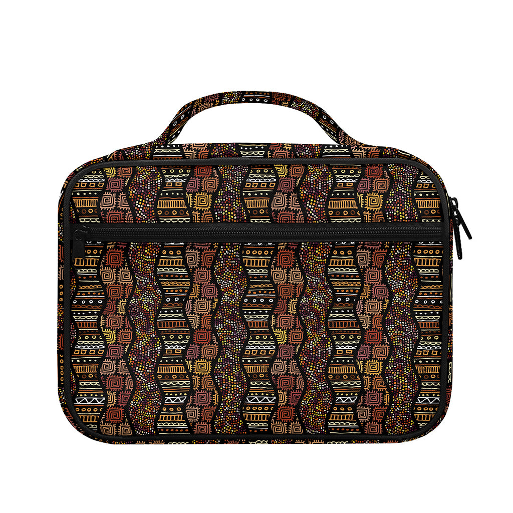 African Afro Inspired Pattern Print Briefcase Bible Bag