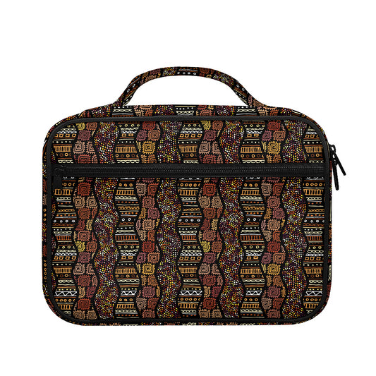 African Afro Inspired Pattern Print Briefcase Bible Bag
