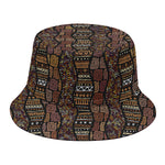 African Afro Inspired Pattern Print Bucket Hat