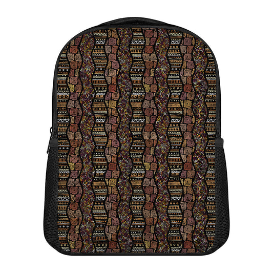 African Afro Inspired Pattern Print Casual Backpack