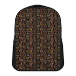 African Afro Inspired Pattern Print Casual Backpack