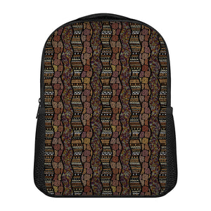 African Afro Inspired Pattern Print Casual Backpack