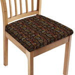 African Afro Inspired Pattern Print Chair Cushion Cover