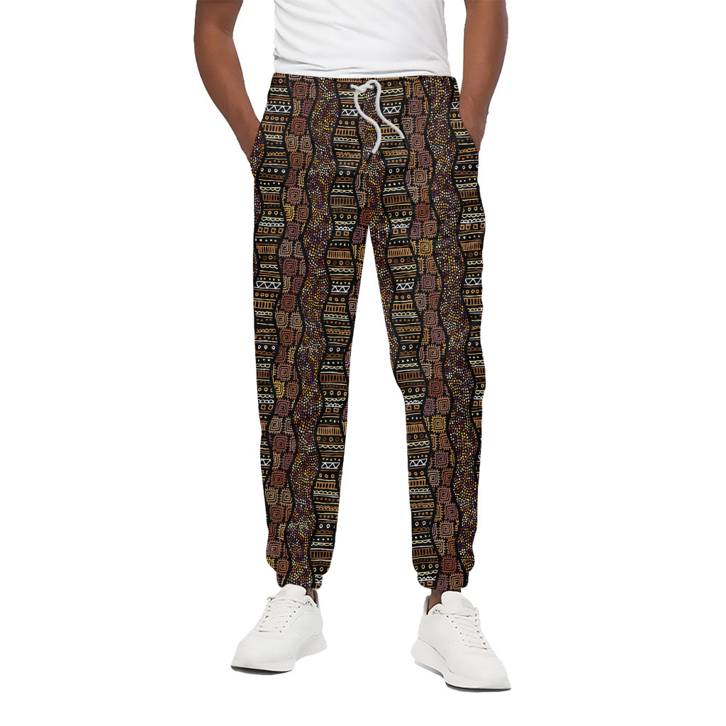 African Afro Inspired Pattern Print Cotton Pants