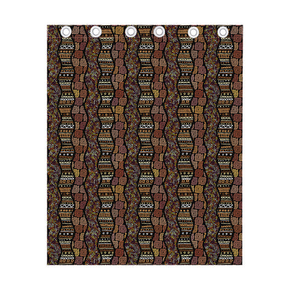 African Afro Inspired Pattern Print Curtain